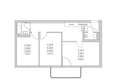 WG-Zimmer in Berlin 730,00 € 12 m²