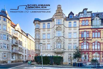 Frisch sanierte große Erdgeschosswohnung im Erfurter Musikviertel (Löbervorstadt) - Erfurt / Löbervorstadt