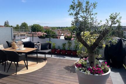 Wohnung Offenbach 3,5 Zimmer Maisonette Dachterasse - Offenbach am Main Buchrain
