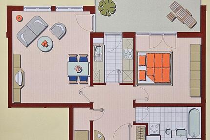 PROVISIONSFREI – 2 Zimmer m. Balkon in ruhiger Lage in Haar
