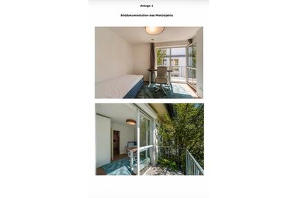 Möbliertes WG-Zimmer mit eigenem Balkon - München Ludwigsvorstadt-Isarvorstadt