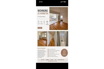 2 ZIMMER WOHNUNG - ALTSTADT SPANDAU - ALTBAU und RUHIG - Berlin