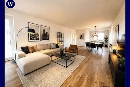 Neues Familien-Zuhause! Modernisierte 4 Zimmer mit Umlaufbalkon, 2 neue Bäder, neuer Boden, Aufzug - Köln Bayenthal