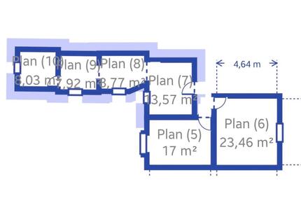 4 Zimmer Wohnung in Dillingen Pachten - Dillingen (Saar)
