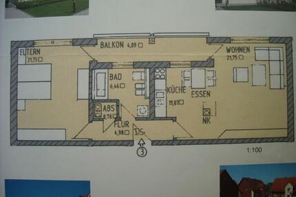 2-Zimmer Wohnung 67,4 m2 in AltenuferHengersberg ab 01.07.2026