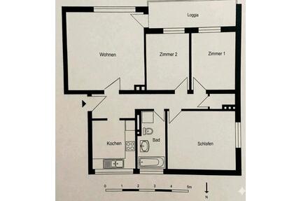4 Zimmer Wohnung in Fallersleben - Wolfsburg Ehmen
