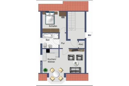 Schöne Dachgeschoßwohnung, frei ab 01.04.2026 - Kassel Bettenhausen