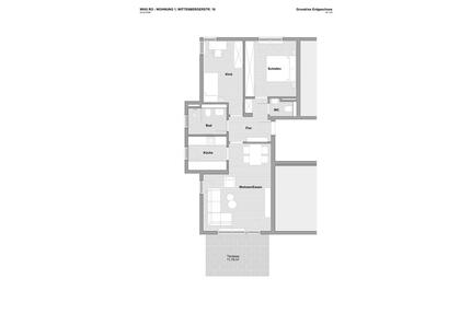 Frischsanierte 3 Zimmer Wohnung zum 01.03.2026 bezugfertig! - Rottenburg am Neckar