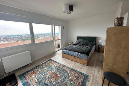 1 Zimmer Wohnung in Viernheim mit großer Kochzeile und Balkon