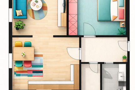 Modern & zentral wohnen – 2 Zimmer | EBK | Erstbezug - Schwaigern