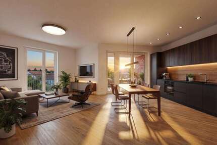 Wohnung zum Mieten in Freiburg im Breisgau 2.175,00 € 86.92 m²