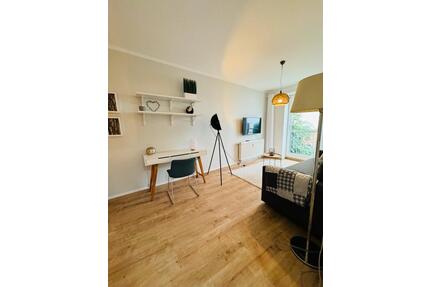 1 Raum Wohnung Leipzig Südvorstadt, extra Wohnküche, Bad