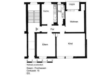 Wohnung zum Mieten in Essen 649,00 € 79.42 m²