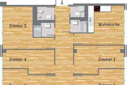 WG-Zimmer in München 995,00 € 14 m²