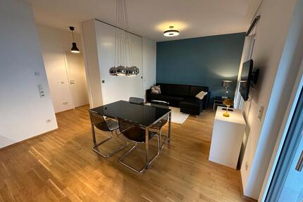 Voll möbliertes modernes 1,5 Zimmer Apartment in Köln Bayenthal