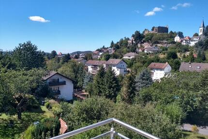 Ruhige3-Zimmer Wohnung mit Burgblick in Lindenfels