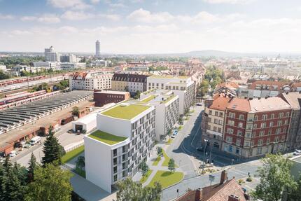 Aufgepasst: modernes 1-Zimmer-Apartment im Erstbezug! - Nürnberg Gleißhammer