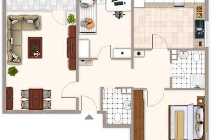 Wohnung zum Mieten in Mönchengladbach 477,85 € 77.01 m²