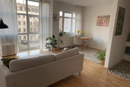 Schöne 2-Zimmer-Wohnung (möbliert) in Leipzig-Mitte befristet