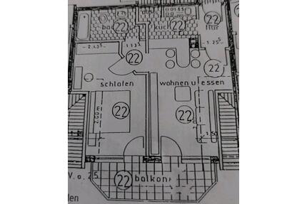 2 Zimmer Wohnung im Dachgeschoss ca. 50 qm BJ 1992 - Ammerbuch