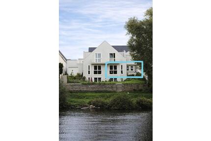 Wunderschöne 3-Zimmer Terrassen-Wohnung in direkter Mainlage - Niedernberg