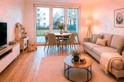 KU80 - 3 Zimmer Wohnung + Terrasse, Garten, TG-Stellplatz, Küche - Bamberg Gereuth