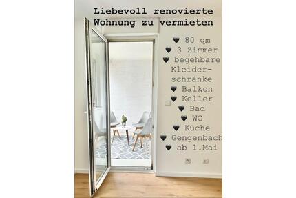 *** 3-Zimmer Wohnung in Gengenbach - Vermietung