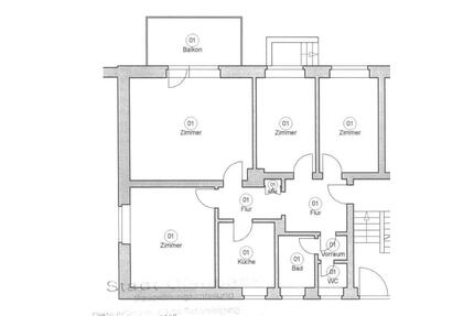 85 QM 4 Zimmer & Balkon in ruhiger Waldrandlage - Gladbeck