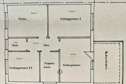 Wohnung 3 Zimmer Küche Bad - 723,00&nbsp;EUR Kaltmiete, ca.&nbsp; 62,00&nbsp;m&sup2; in Kassel (PLZ: 34130) Kirchditmold