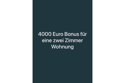 4000€ Bonus für eine 2 Zimmer Wohnung in Hamburg oder Norderstedt