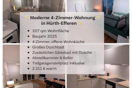4 Zimmer Wohnung zur Miete am Kölner Grüngürtel - Hürth