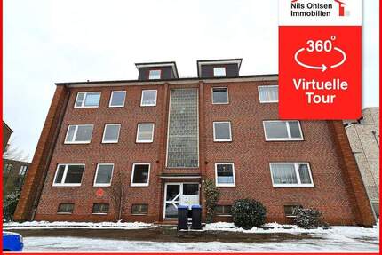 Renovierte 3 Zimmer Hochparterrewohnung mit Balkon - Norderstedt Harksheide