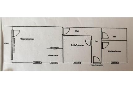 Schöne 3 Zimmer Wohnung in Mühl Rosin - Güstrow