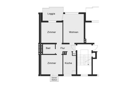 3 Zimmer Wohnung - 1.090,00&nbsp;EUR Kaltmiete, ca.&nbsp; 66,00&nbsp;m&sup2; in Hannover (PLZ: 30519) Döhren-Wülfel