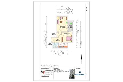 Wohnung 2 Zimmer Kurt Schumacher Straße 12. 10.OG - Braunschweig Östliches Ringgebiet