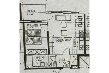 2 Zimmer Wohnung + Stellplatz in Frankfurt Niederrad zu vermieten - Frankfurt am Main