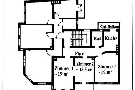 3-Zimmer-Altbauwohnung in der Wik - Kiel