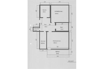 2,5 Zimmer Wohnung am Stadtrand von Neumünster Böcklersiedlung