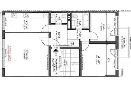 Kernsanierte 3,5 Zimmer Wohnung mit Balkon und neuer Einbauküche - Essen Stadtbezirk III