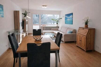 2 Zimmer Wohnung mit Balkon 61m² vollmöbliert Nürnberg Ubahn Nähe