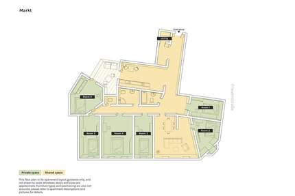 WG-Zimmer in München 1.299,00 € 17 m²