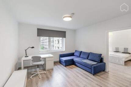 Möbliertes 2,5 Zimmer Apartment mit Balkon und EBK - Essen Stadtbezirk III