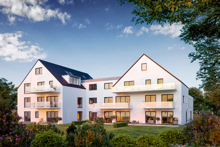 69,38 m² | 2 Zimmer mit Balkon (Obergeschoss) - Seligenstadt