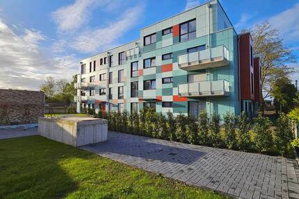 4 Zimmer Neubauwohnung aus 2024 ,Aufzug & Balkon 110 qm,1. OG rechts, bedingt barrierefrei - Duisburg Hochheide