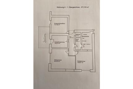 3 Zimmer - Wohnung - 1.227,00&nbsp;EUR Kaltmiete, ca.&nbsp; 97,50&nbsp;m&sup2; in Pocking (PLZ: 94060)