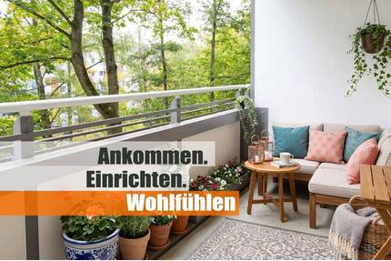 Wohlfühen mit Nähe zum Stadtpark! 2 Zimmer mit Südbalkon - Chemnitz Helbersdorf