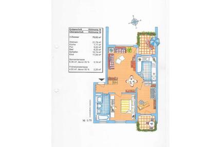 Helle 3 Zimmer Wohnung - Wendlingen am Neckar