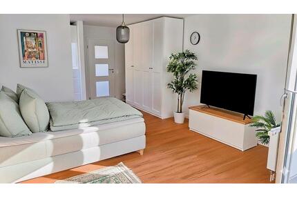 Erstbezug 35qm helles möbliertes 1 Zimmer Appartement mit Balkon - Magstadt