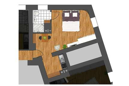 Wohnen auf Zeit in Köln 1.195,00 €