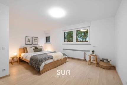 Großzügige 2-Zimmer-Souterrainwohnung mit neuem Luxusbad und Einbauküche - Mainz Lerchenberg